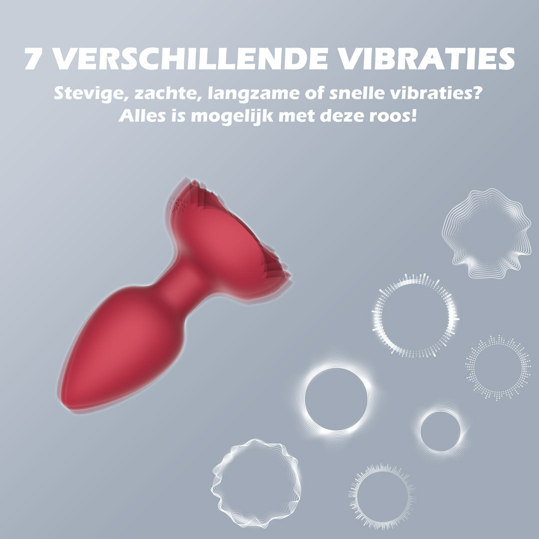 Vibratiepatronen van de vibrerende buttplug