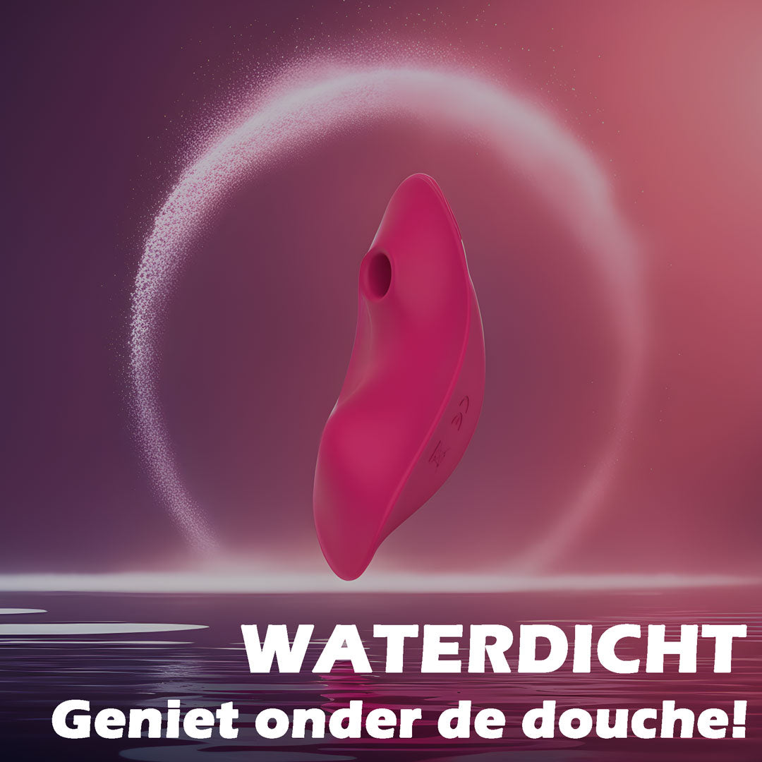 Waterdichte luchtdruk vibrator omringt door water