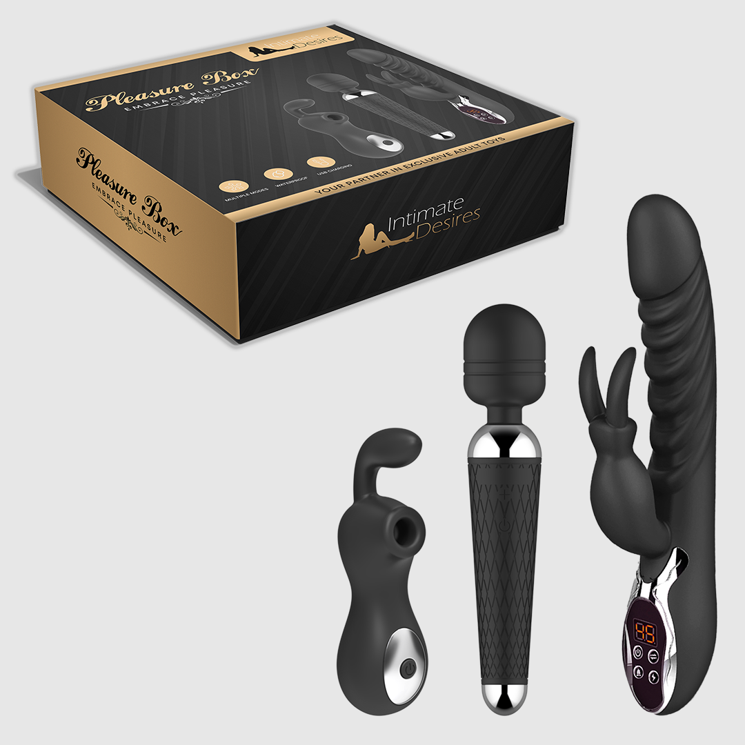 Pleasure box verpakking met inhoud