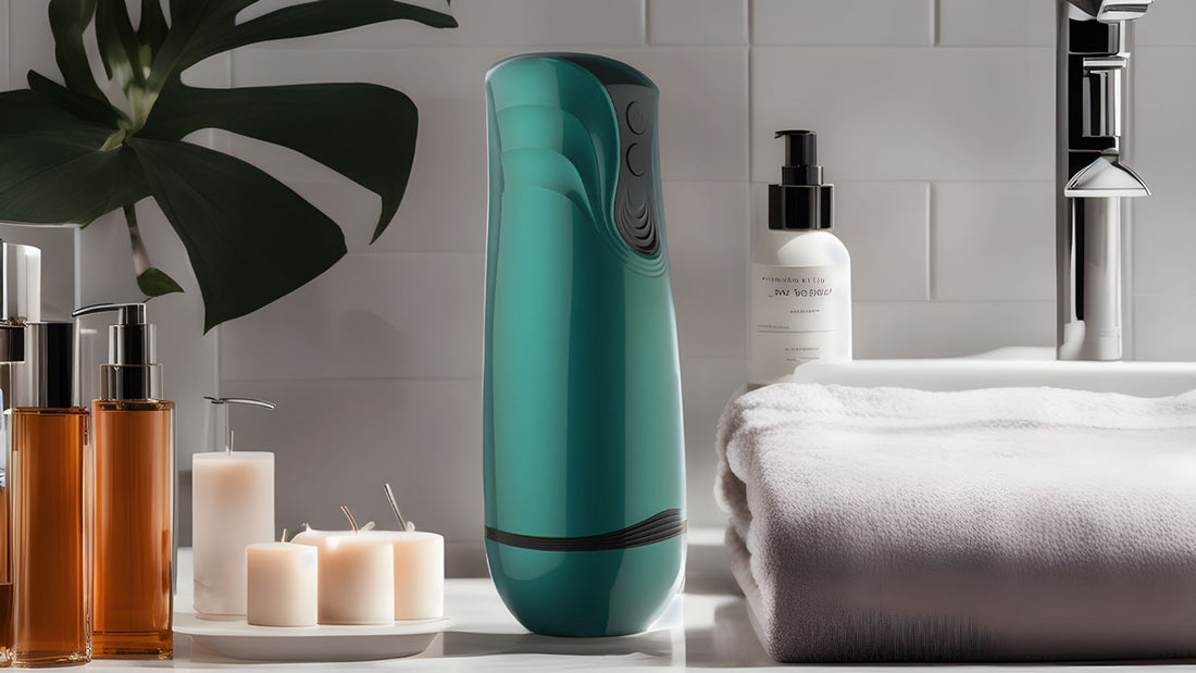 Masturbator in de badkamer