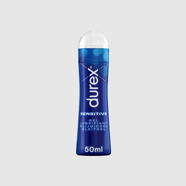 Een flesje Durex glijmiddel met een inhoud van 50ml