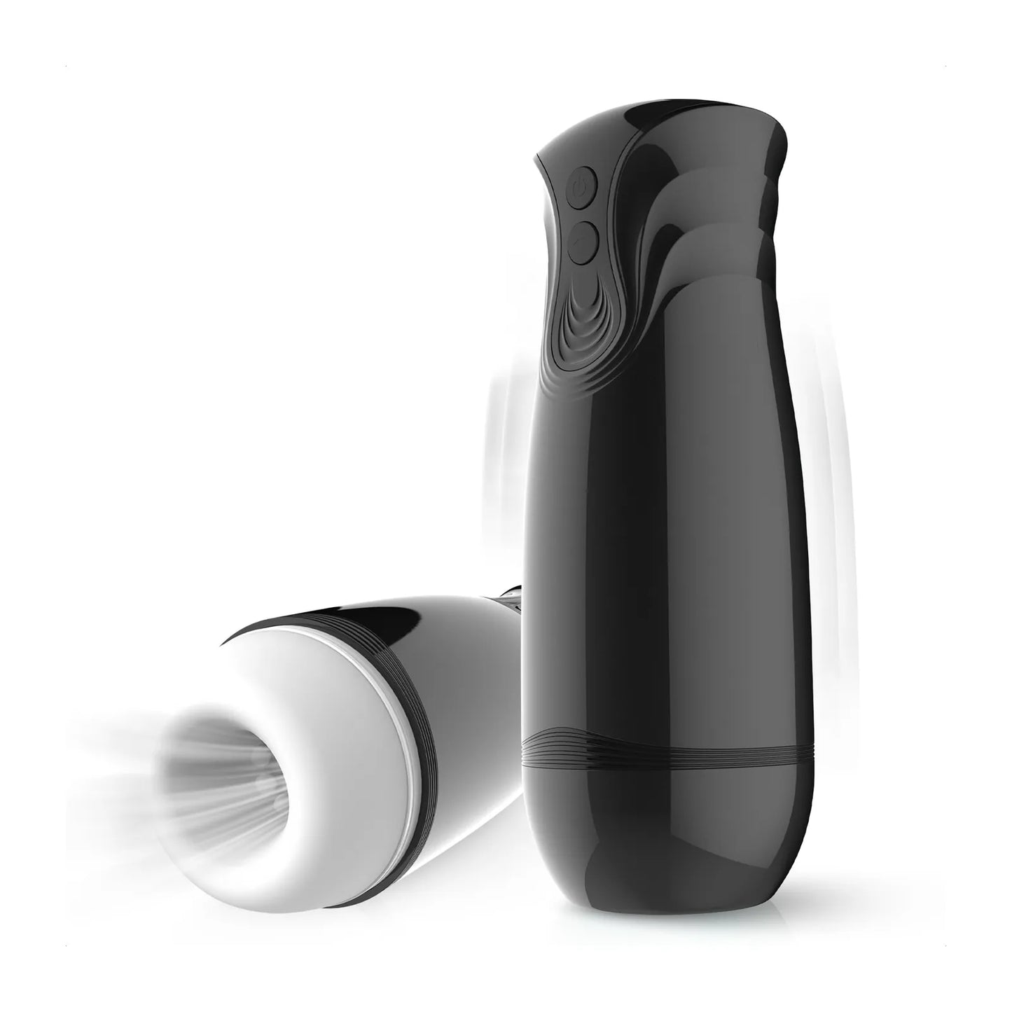 London Masturbator Black Edition met zuig- en trilfunctie