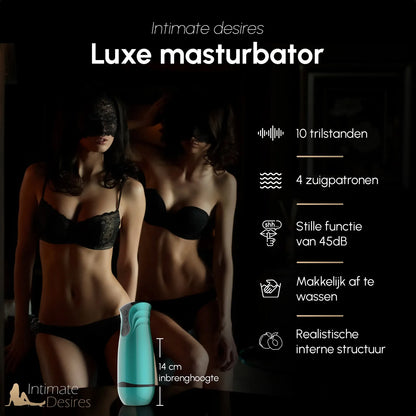 Luxe uitstraling van de London Masturbator