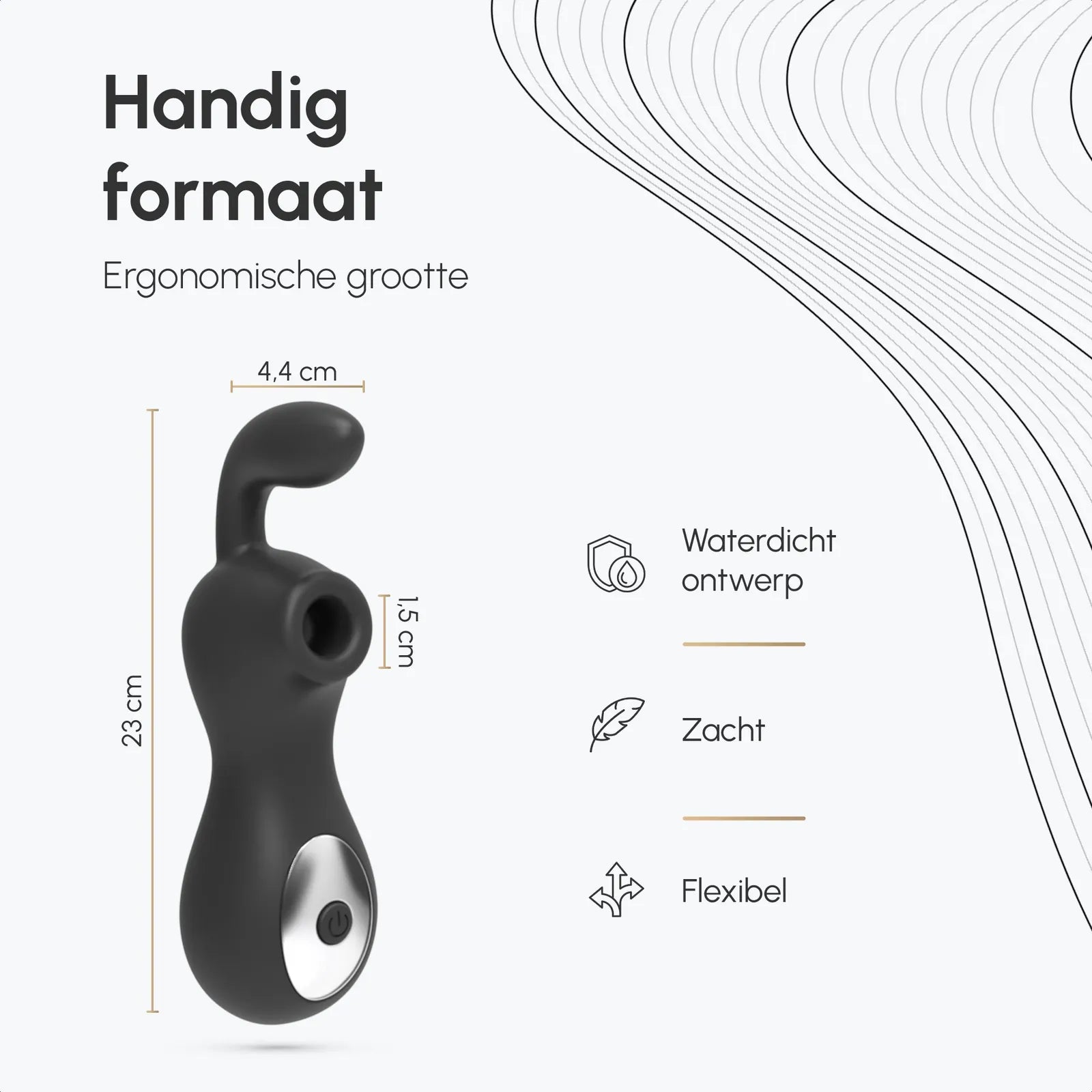 Compact formaat van de producten in de Pleasure Box