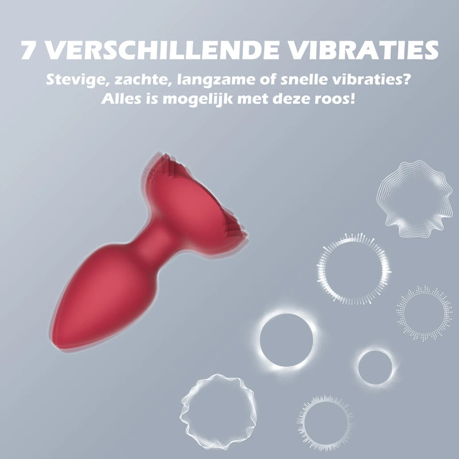 Vibratiepatronen van de vibrerende buttplug