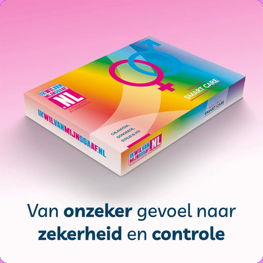 Smart Care 4 in 1 SOA thuistest: test op Chlamydia, Gonorroe, HIV en Syfilis. Discreet, anoniem en zelfde dag uitslag.