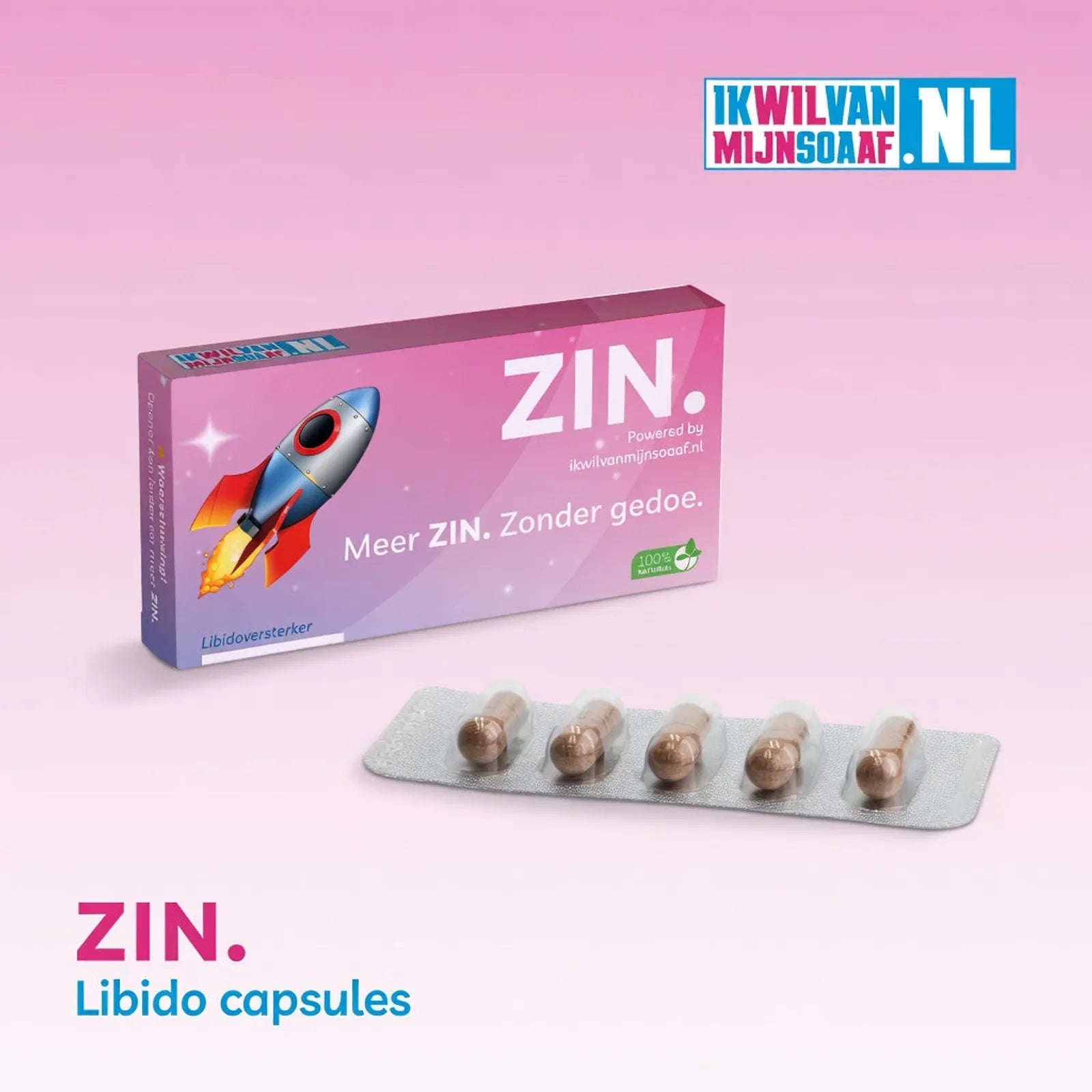 ZIN Libido Versterker capsules sfeerfoto